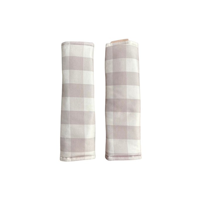 Bambella Harness Covers | Blush Gingham
