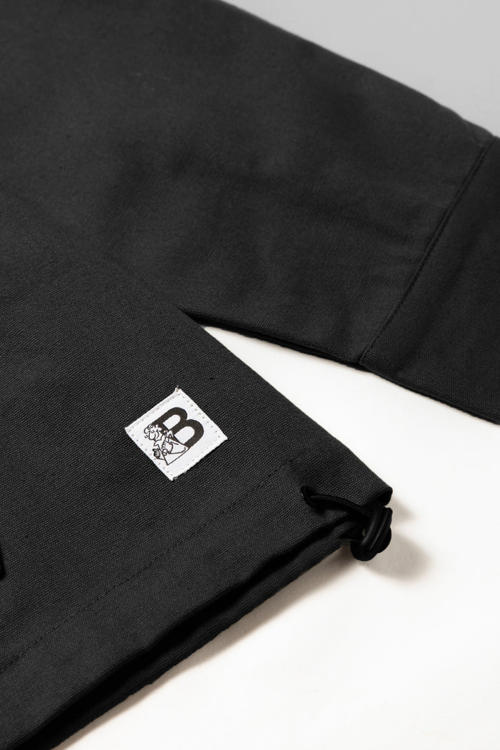 Blacksmith - Popover Wind Shirt - Black