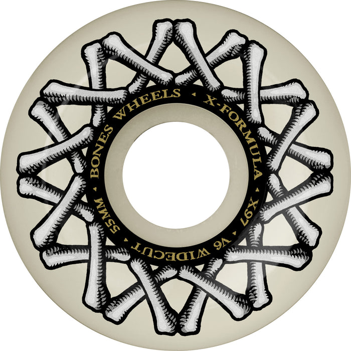 BONES XF WIDECUT V6 X-FORMULA WHEELS (55MM/97A)