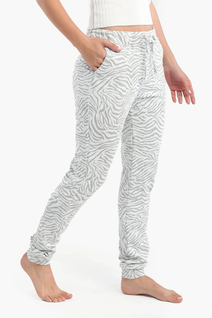 Carrot Leg Pyjama Pants