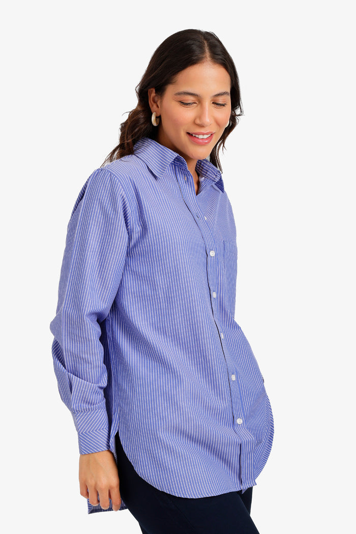Royal Blue / S / Poplin