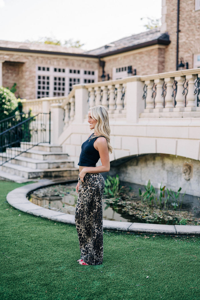 Clean Lines Cami - Black FREE PEOPLE
