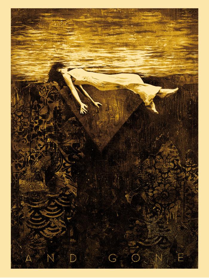 Clementine by Shepard Fairey, 18" x 24" Screen Print