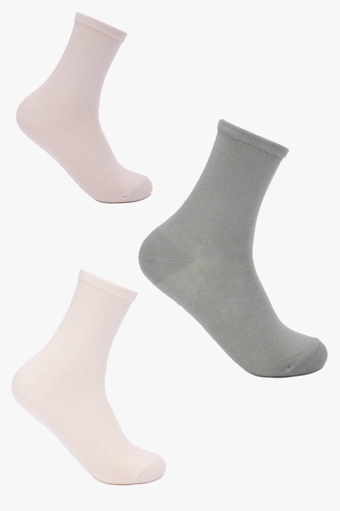 Colored Long Socks - 3 Pairs
