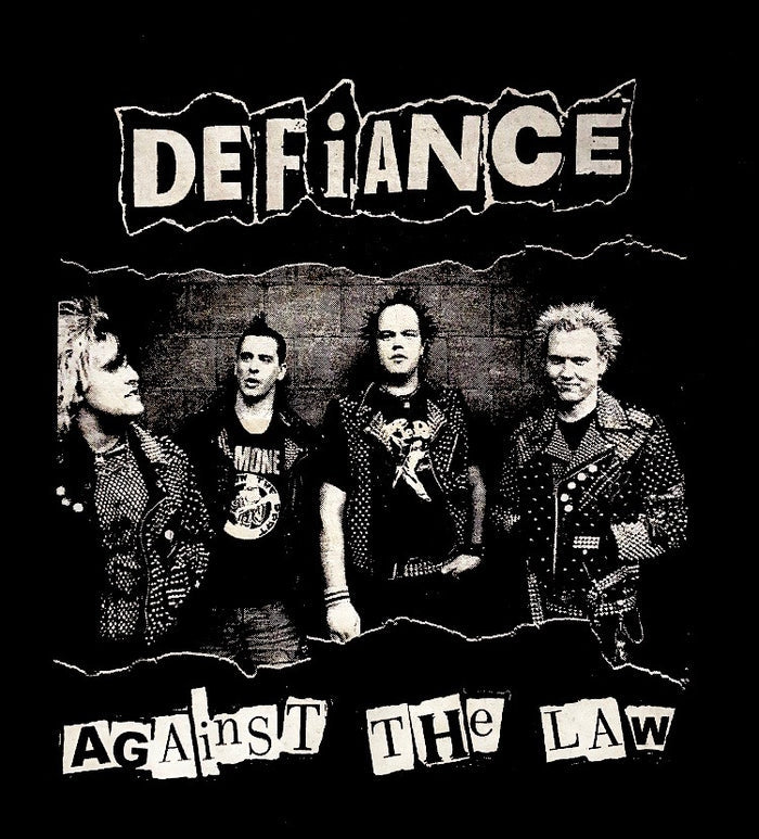 Defiance Against the Law Back Patch