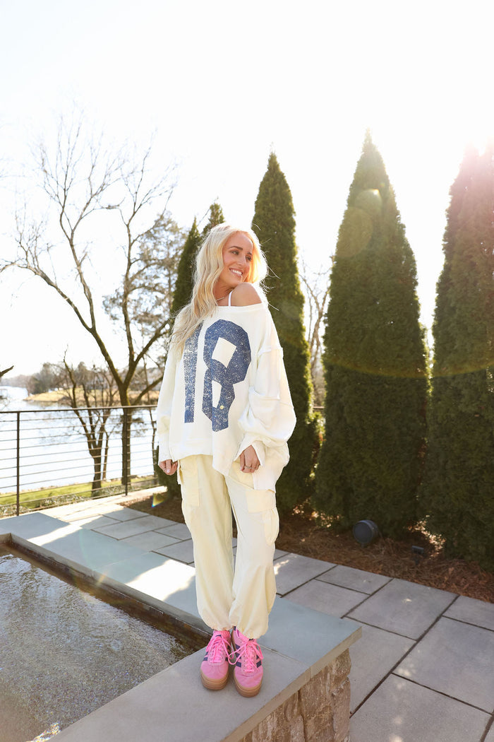 Down To Earth Pant - Banana FREE PEOPLE