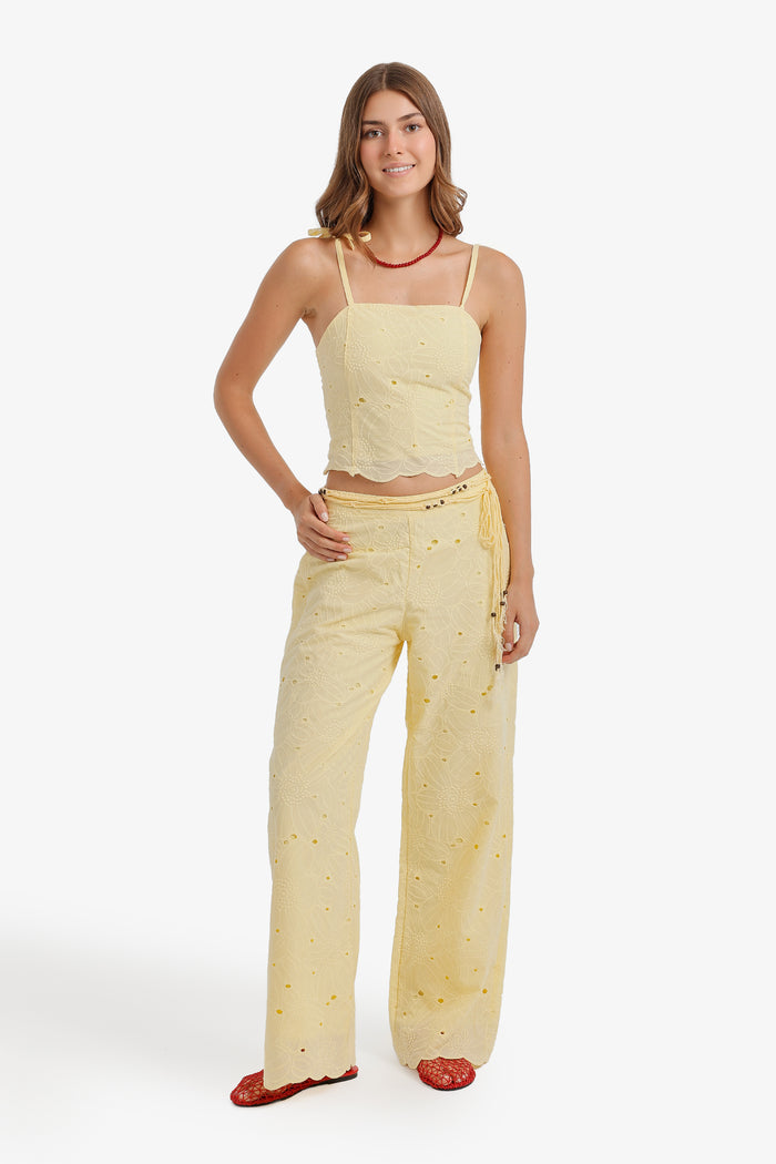 Yellow / S / Cotton