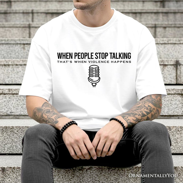 Free Speech Activism T-Shirt, Freedom of Expression Patriotic Tee T-Shirts OrnamentallyYou