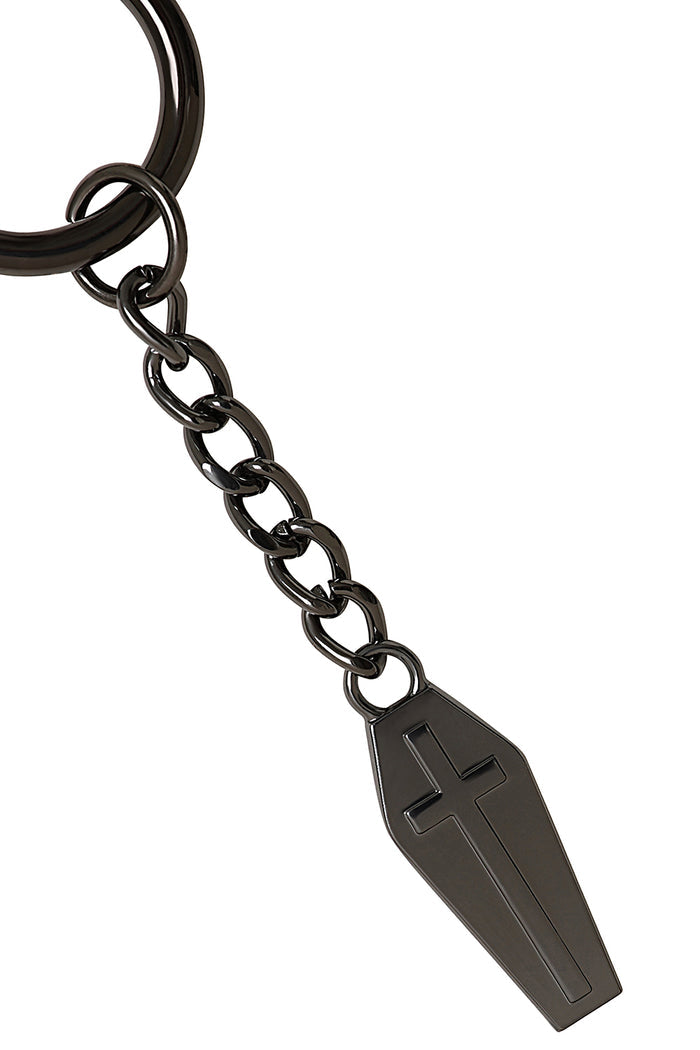 Gun Metal Coffin Charm