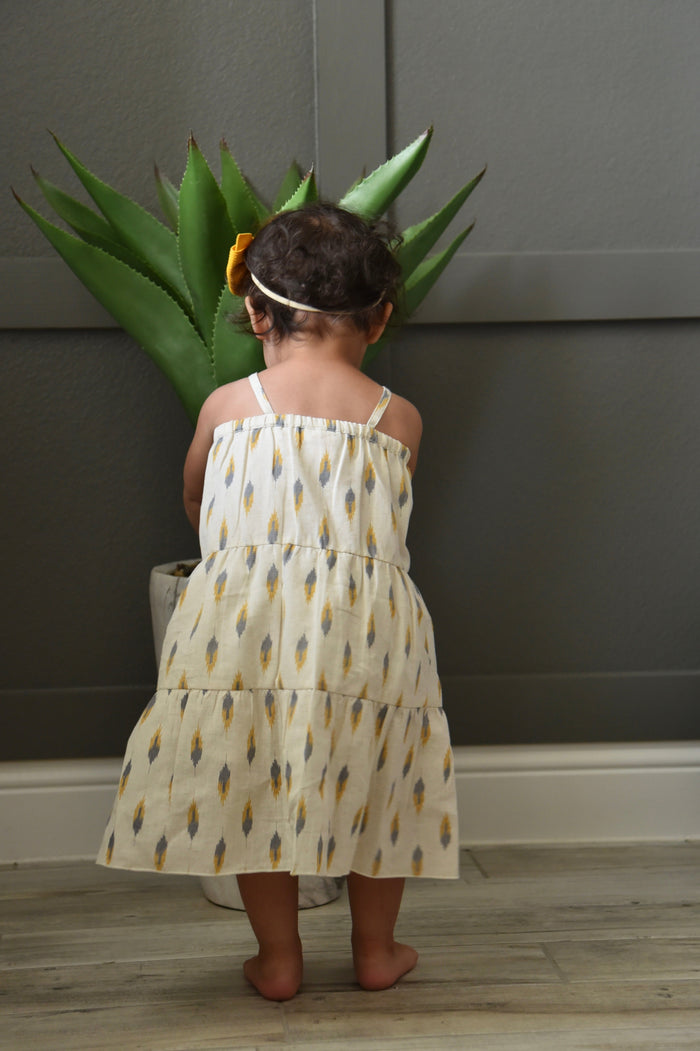 Printed Acorn Maxi Dress Dress Yo Baby Wholesale