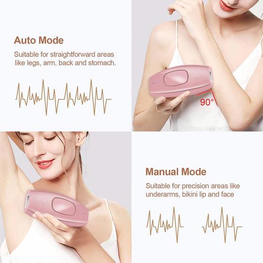IPL LASER HAIR REMOVAL HANDSET AT HOME