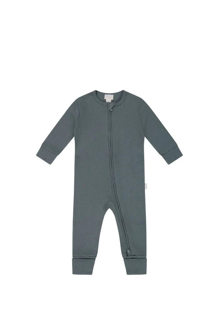 Jamie Kay Organic Cotton Modal Frankie Growsuit - Smoke