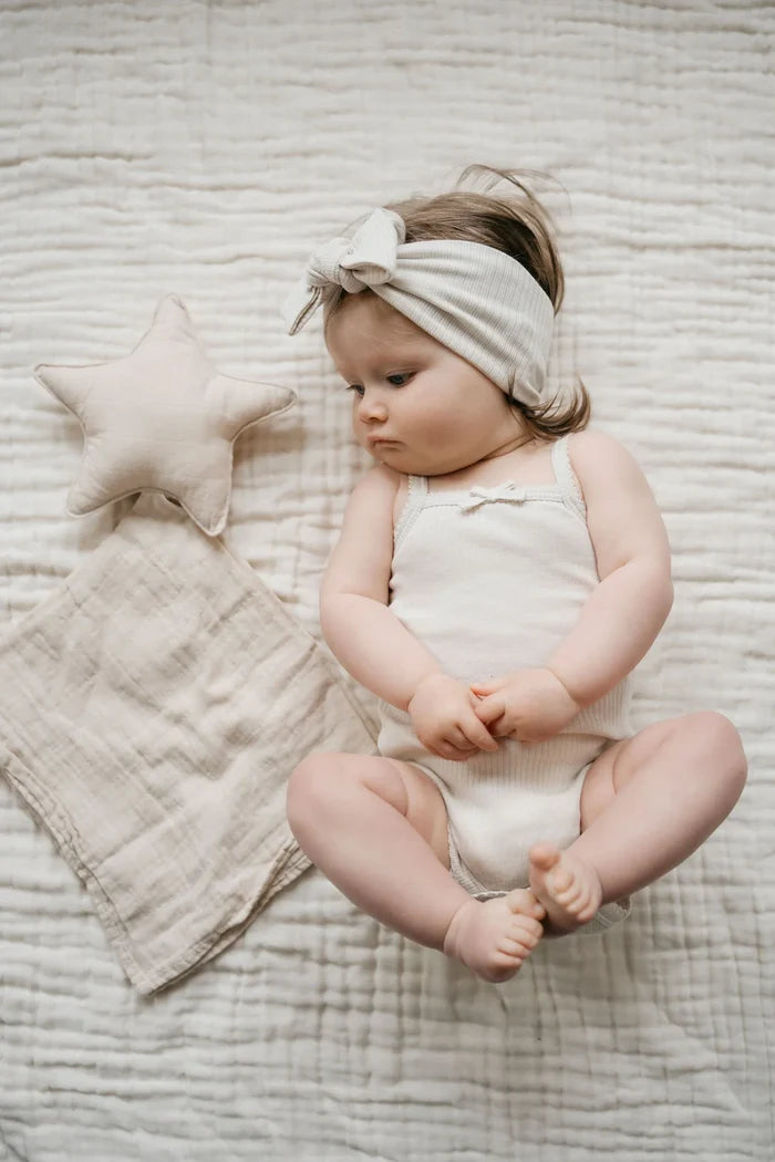 Jamie Kay Organic Cotton Modal Singlet Bodysuit - Beech Size 0000