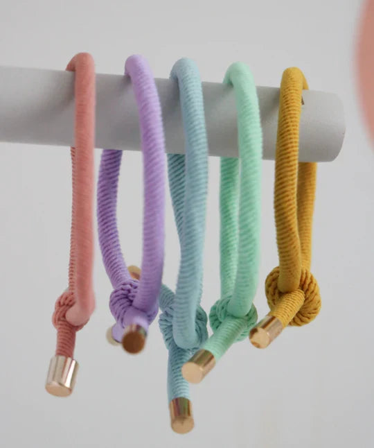 Josie Joan's Hair Tie Essentials Set of 5 | Pastel Piper