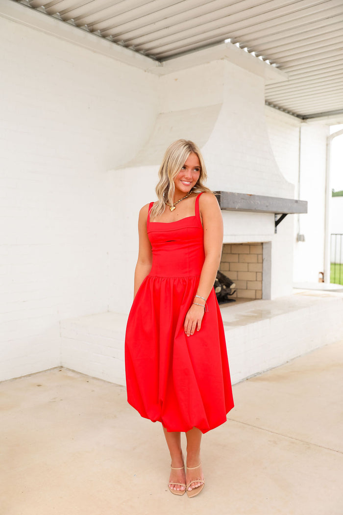 Lettie Dress - Red