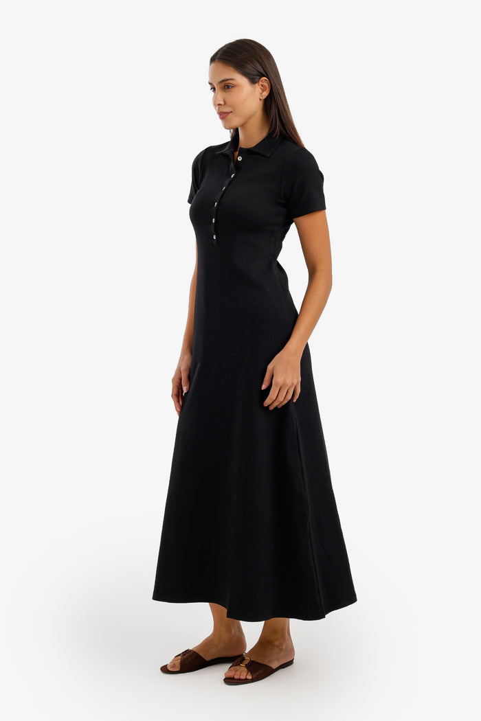 Midi Polo Dress