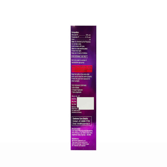 Minfin F 10% Hair growth solution, 60ml