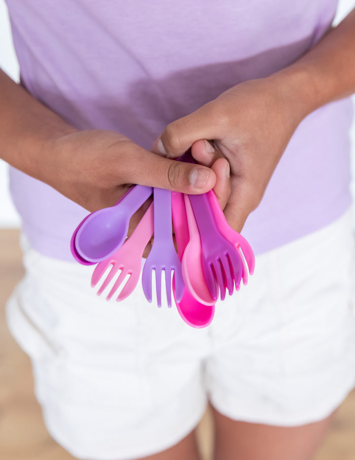 Montiico Lunchbox Spork Set - Blush