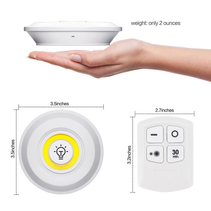 Multipurpose Under Cabinet Light with Remote Control