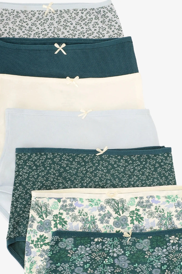 Pack of 7 Colored Full Brief Panties