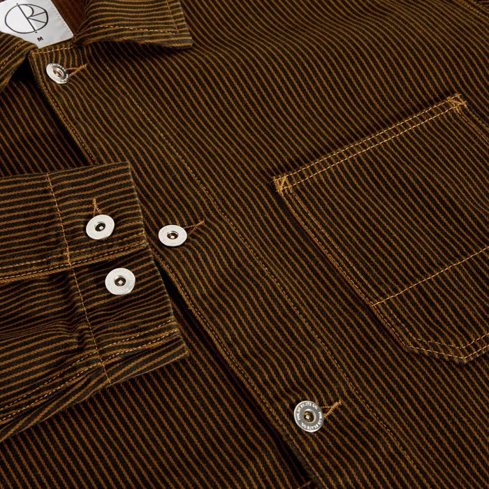 Polar - Ezra Jacket Hickory Stripe (Rust) *SALE