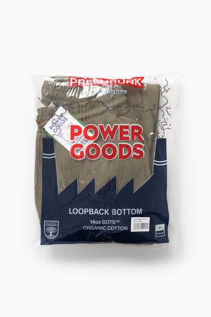 Power Goods - Loopback Sweatpants - Olive