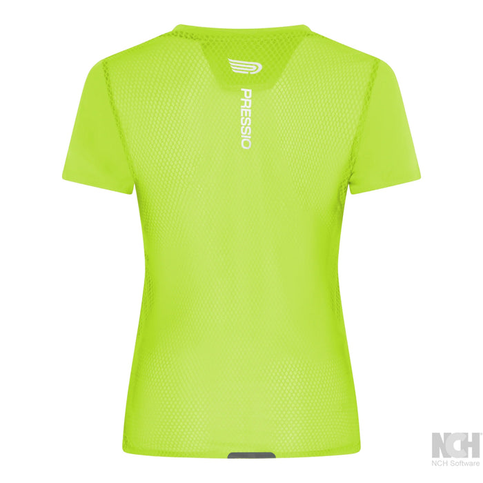 Pressio Women's Elite S/S Top - VLT/SLV