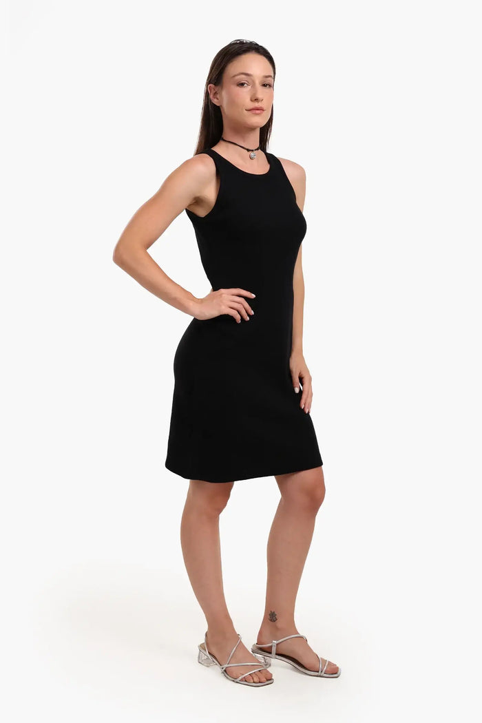 Ribbed Basic Dress