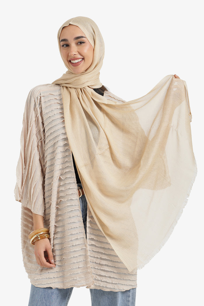 Beige / OS / Cotton