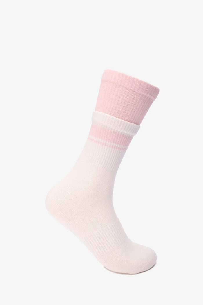 Ribbed Long Socks - 2 Pairs