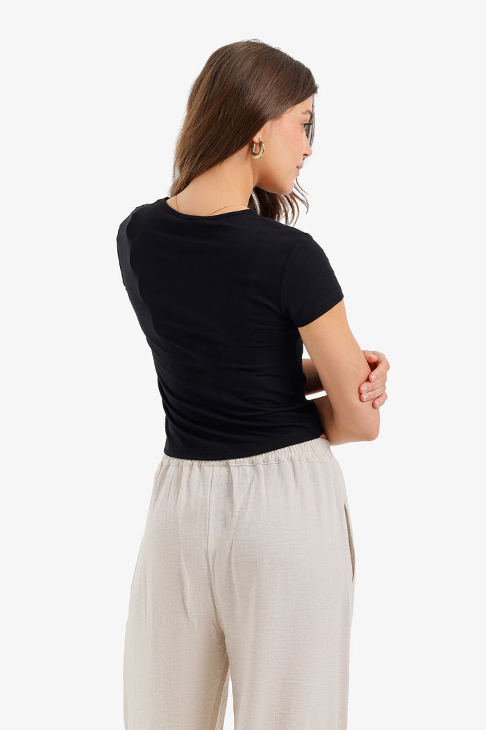 Ruched Front Lounge Top