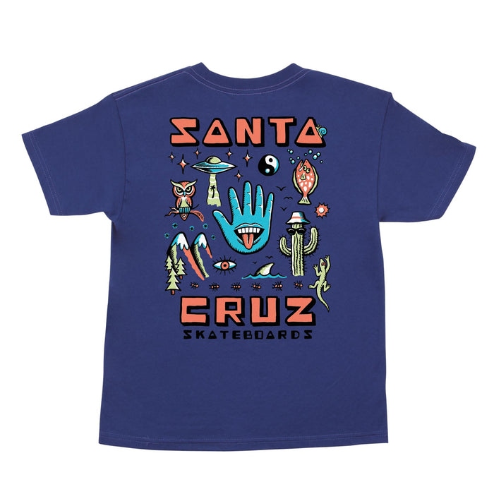 SANTA CRUZ TRIPPER YOUTH S/S MIDWEIGHT TSHIRT