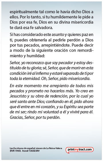 Saving Faith (Spanish)