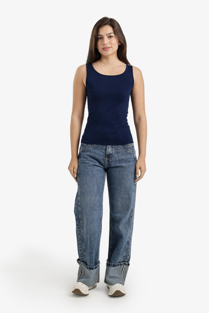 Navy / S-M / Microfiber