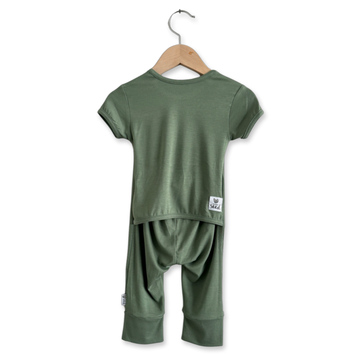 Succulent Short Long Romper