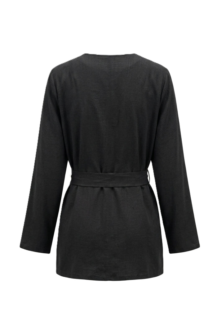 Tie-Waist Cardigan