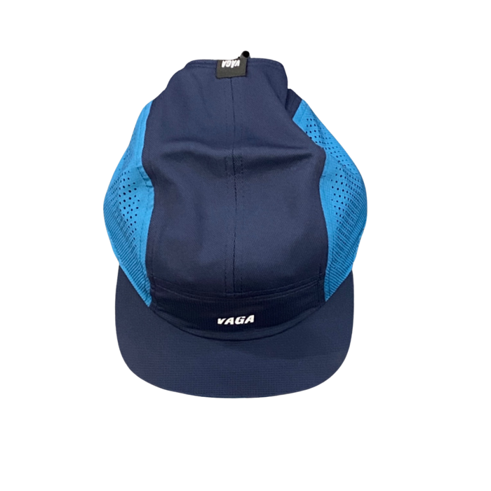 VAGA Feather Racing Cap - Teal/Navy Blue
