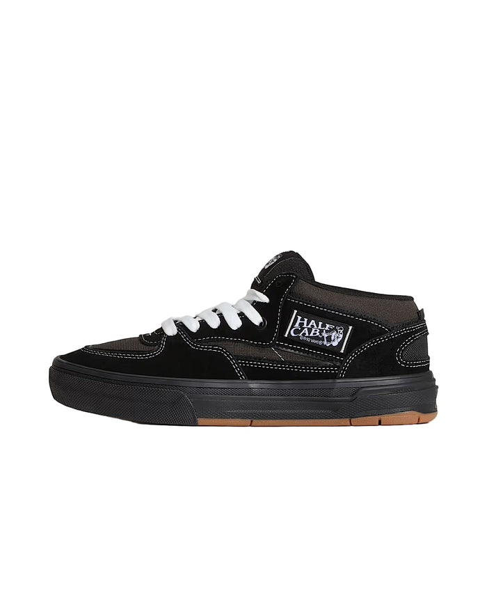 VANS HALF CAB WAFFLECUP (BLK/ASPHALT)