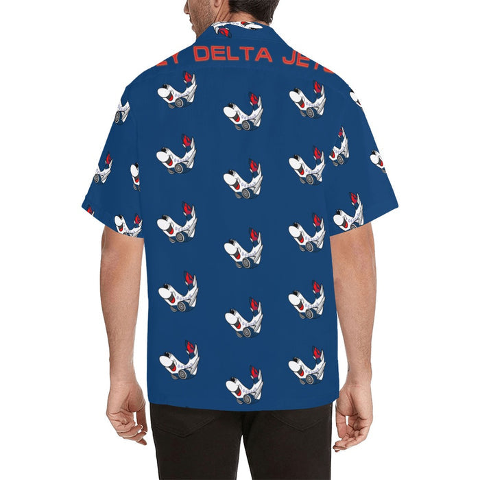 Widgee FDJ Blue Hawaiian Shirt