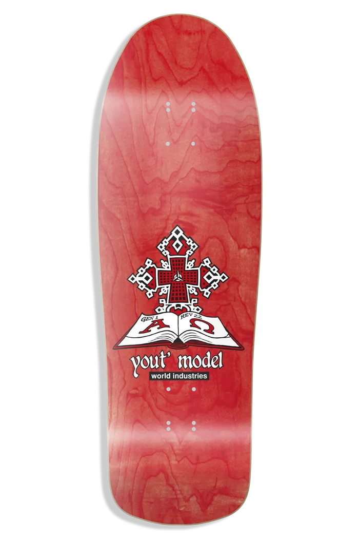 WORLD INDUSTRIE JEFF HARTSEL YOUT MODEL DECK (9.4375)