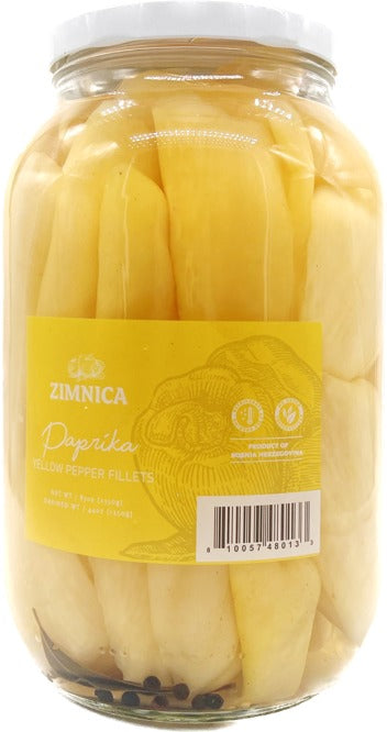 Zimnica Yellow Pepper Fillets 2350g (Zimica)