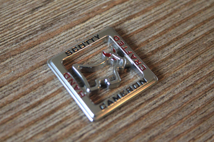 2015 Bulldog Billet Ball Marker Coin