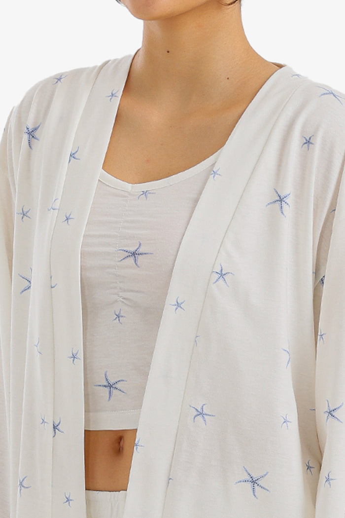 3-Piece Star Print Pyjama Set