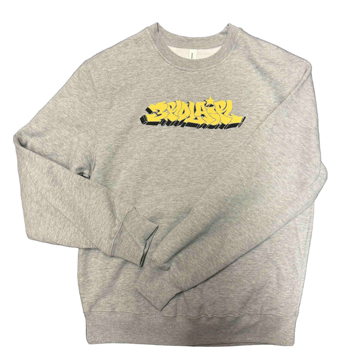 3RD LAIR GRAFFITI CREW NECK SWEATSHIRT