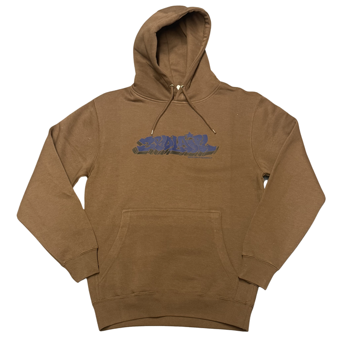 3RD LAIR GRAFFITI HOODIE (COFFEE/NAVY/BLACK)