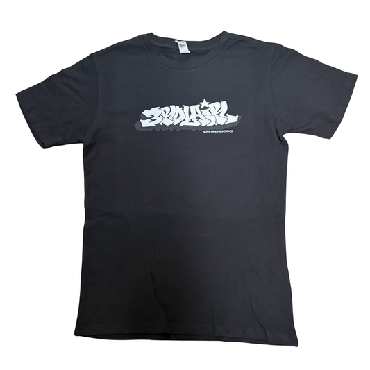 3RD LAIR GRAFFITI TSHIRT (BLACK/WHITE/BLACK)