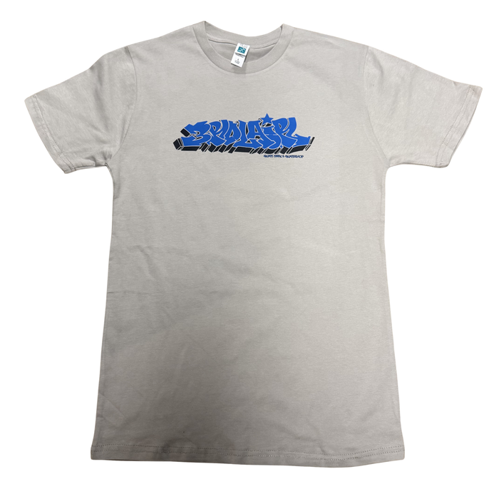 3RD LAIR GRAFFITI TSHIRT (MOON DUST/BLUE/BLACK)
