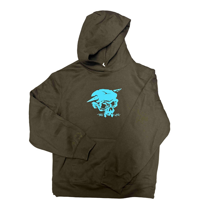 3RD LAIR SKULL LOGO HOODIE