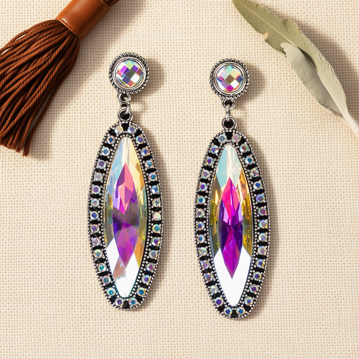 93656 - Crystal Earrings - AB