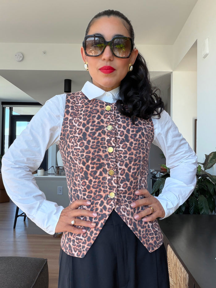 PDF Pattern: Fully Lined Vest (Sew Along Included)